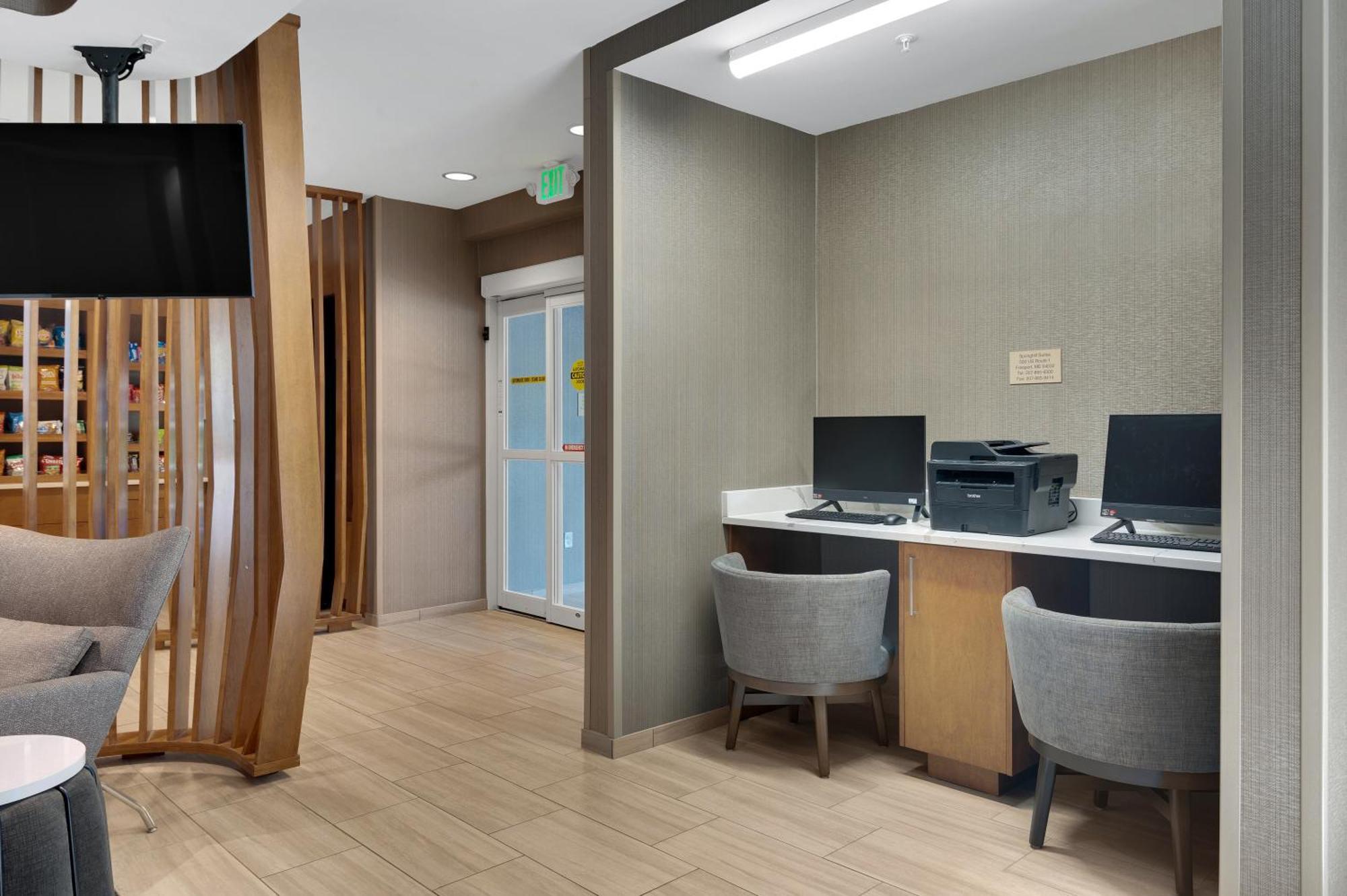 Springhill Suites By Marriott Freeport Brunswick Bagian luar foto